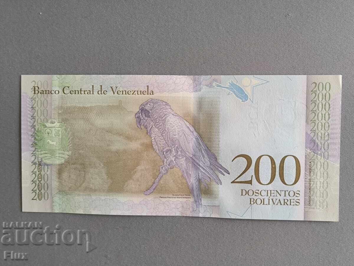 Banknote - Venezuela - 200 Bolivares UNC | 2018 with price € 2.25 | 4.40 BGN