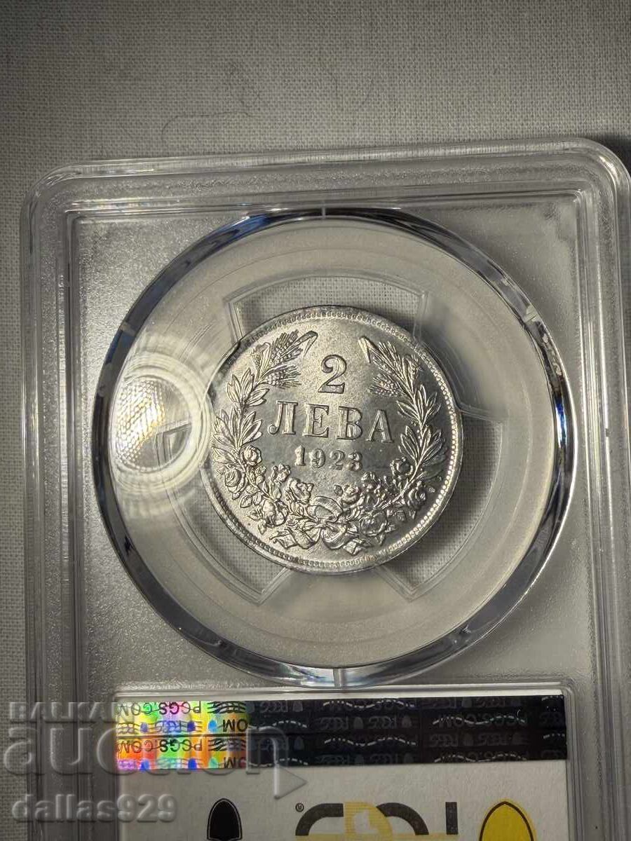 2 leva 1923 ms63 cu preț € 685.00 | 1339.75 BGN 2 leva 1923 ms63 cu preț € 685.00 | 1339.75 BGN