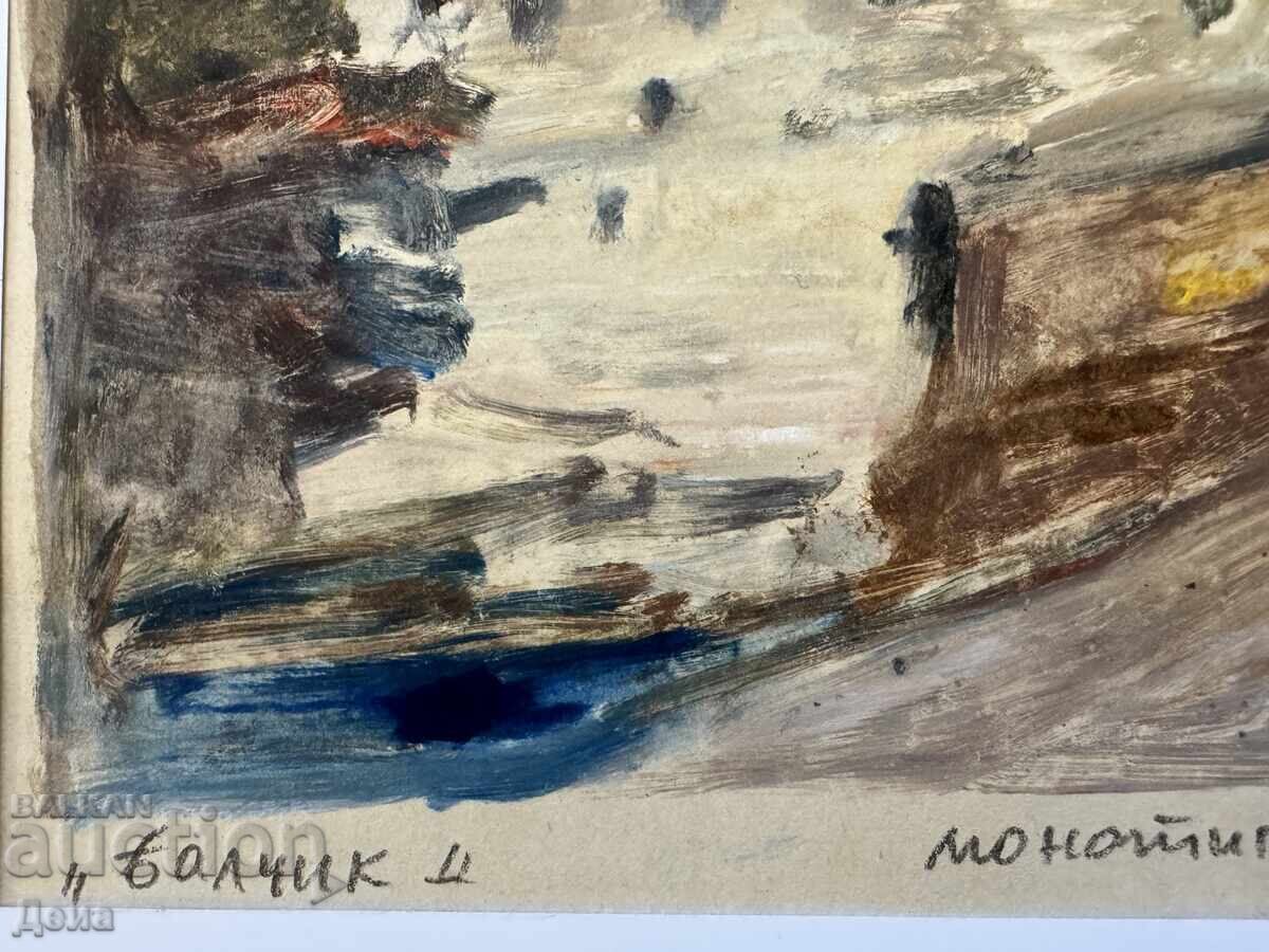 Auction  Peter Nenov monotype