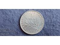 Franța 1 franc 1977