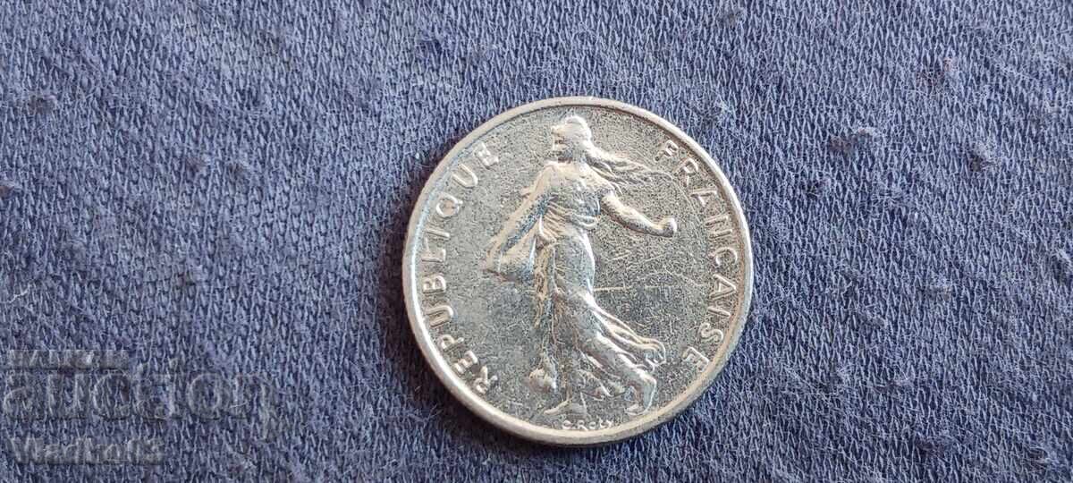 Franța 1/2 franc 1969 cu preț € 0.14 | 0.27 BGN Franța 1/2 franc 1969 cu preț € 0.14 | 0.27 BGN