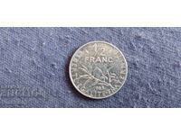 Franța 1/2 franc 1985