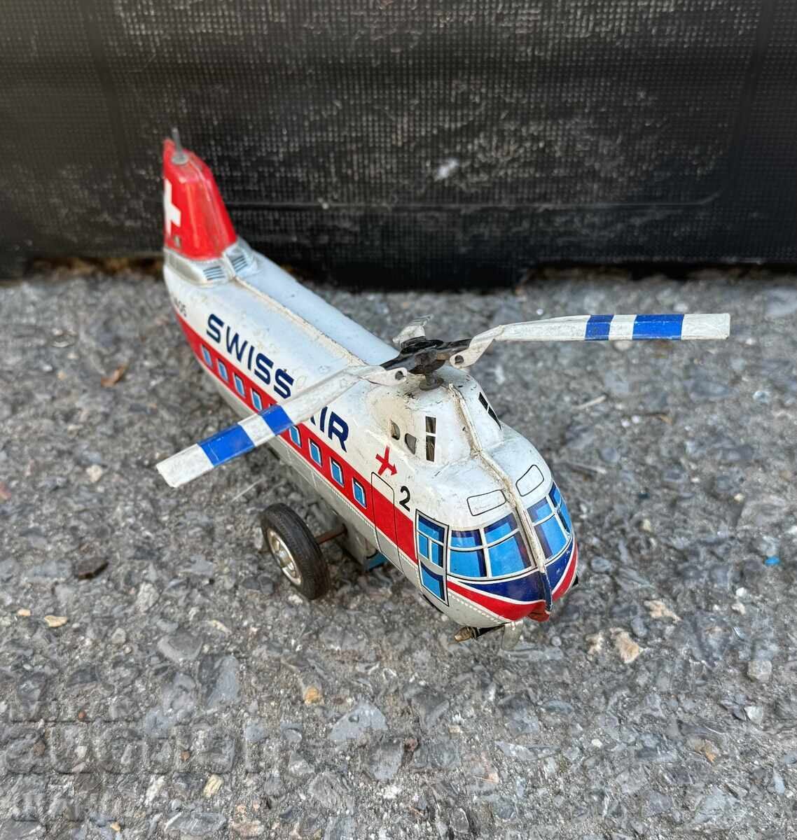 Licitație Vechiă Jucărie Metalică Japoneză Model Elicopter