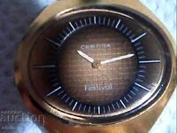 Ladies' gold-plated CERTINA works perfectly 1970