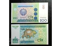 Uzbekistan, 200 Sum 1997, UNC /c