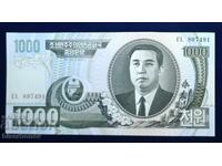 North Korea, North Korea, 1000 Won 2006, UNC /c