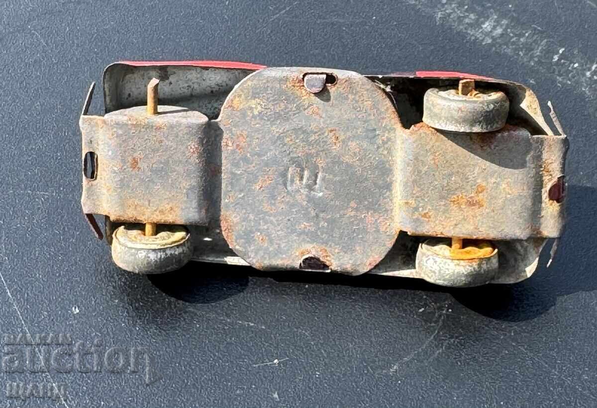 Vechi model de mașină de jucărie din tablă metalică japoneză - 5