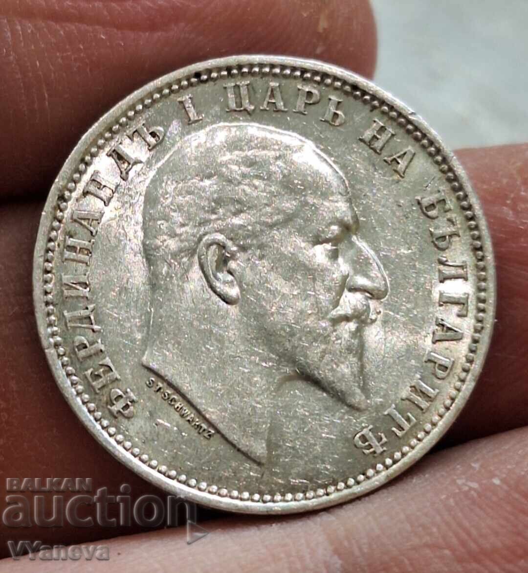 Licitație Bulgaria 1 lev 1910