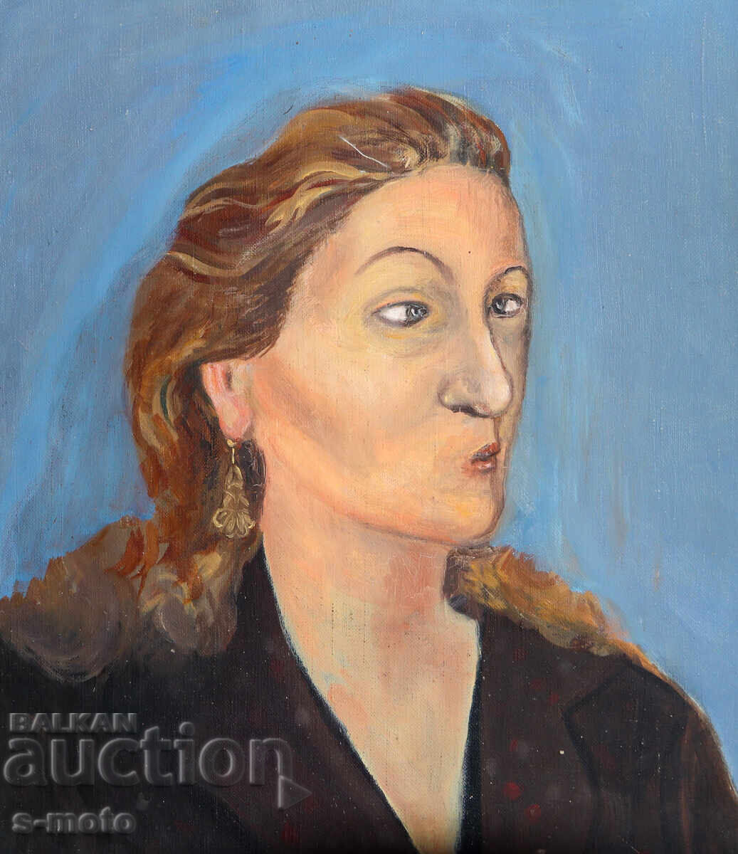 Tablou ulei portret cu preț € 140.00 | 273.82 BGN Tablou ulei portret cu preț € 140.00 | 273.82 BGN