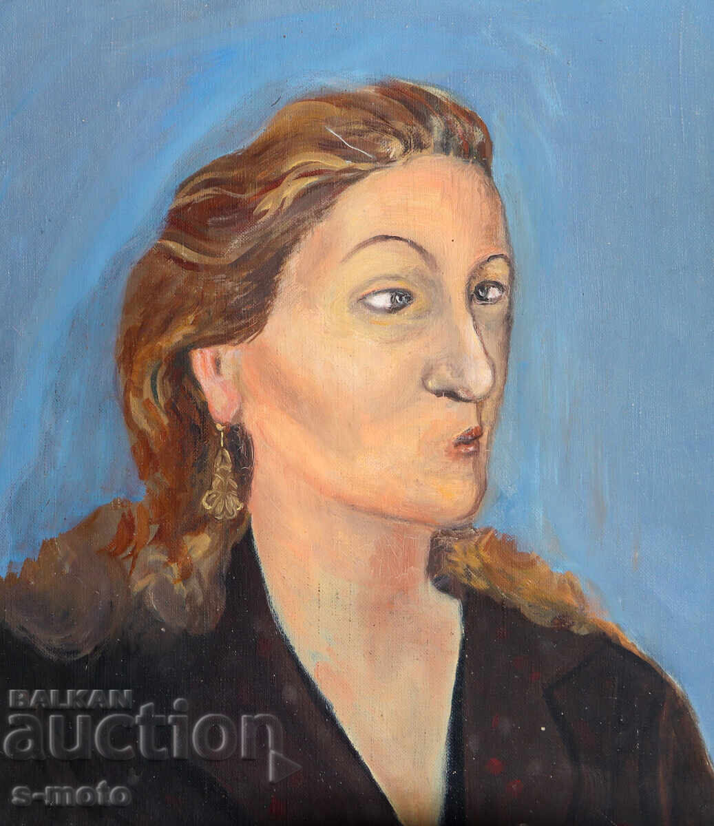 Tablou ulei portret Tablou ulei portret