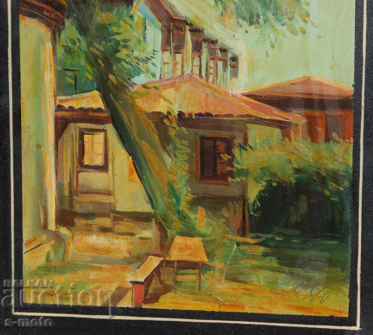 Tablou Hristo Vachev pictură în ulei peisaj cu preț € 120.00 | 234.70 BGN