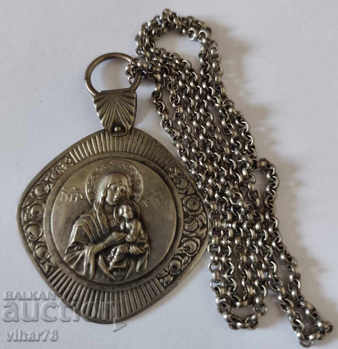 Medalion Fecioara Maria cu pruncul - 5