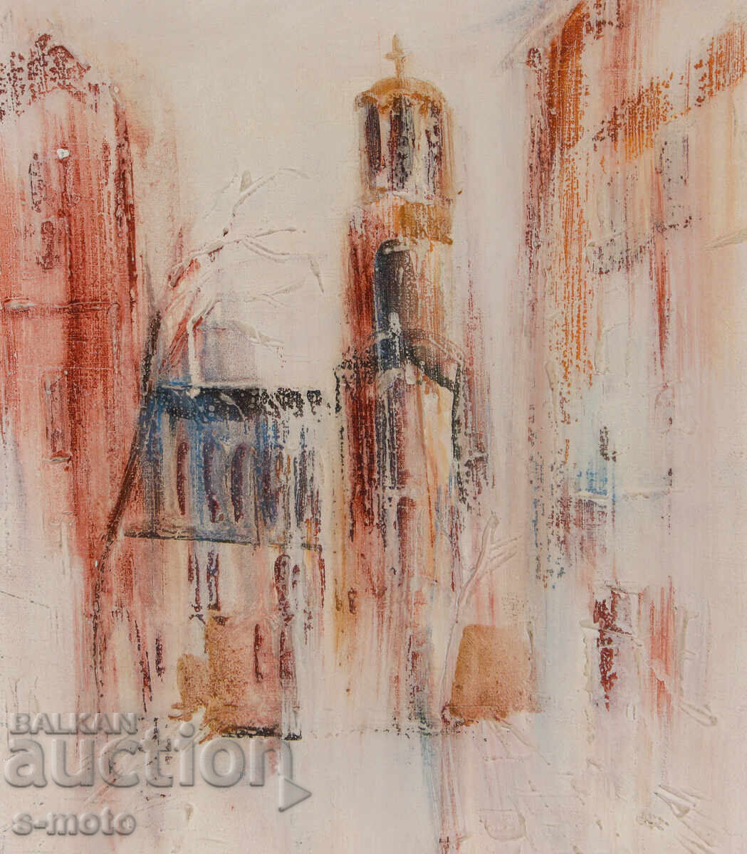 Delivery of Venelin Petrov oil painting landscape