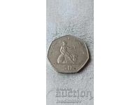 Marea Britanie 50 New Pence 1980