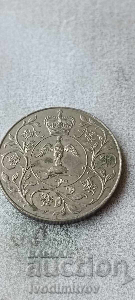 Marea Britanie 25 pence 1977 Silver Jubilee Reign Marea Britanie 25 pence 1977 Silver Jubilee Reign
