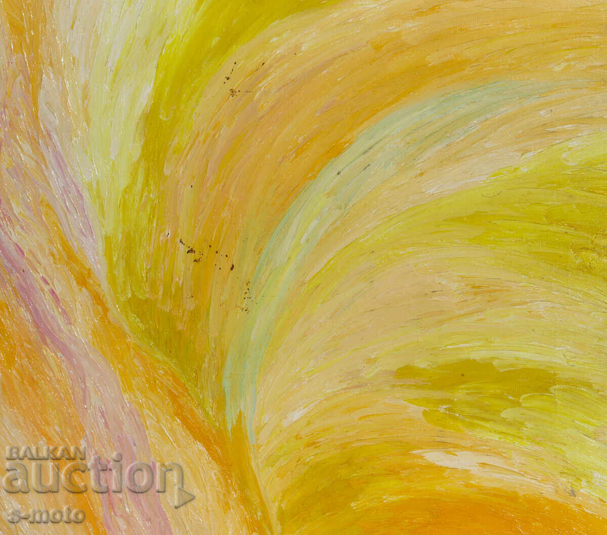 Tablou ulei, compoziție abstractă - 6 Tablou ulei, compoziție abstractă - 6