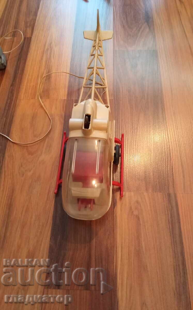 Auction  Old Bulgarian socialist helicopter toy