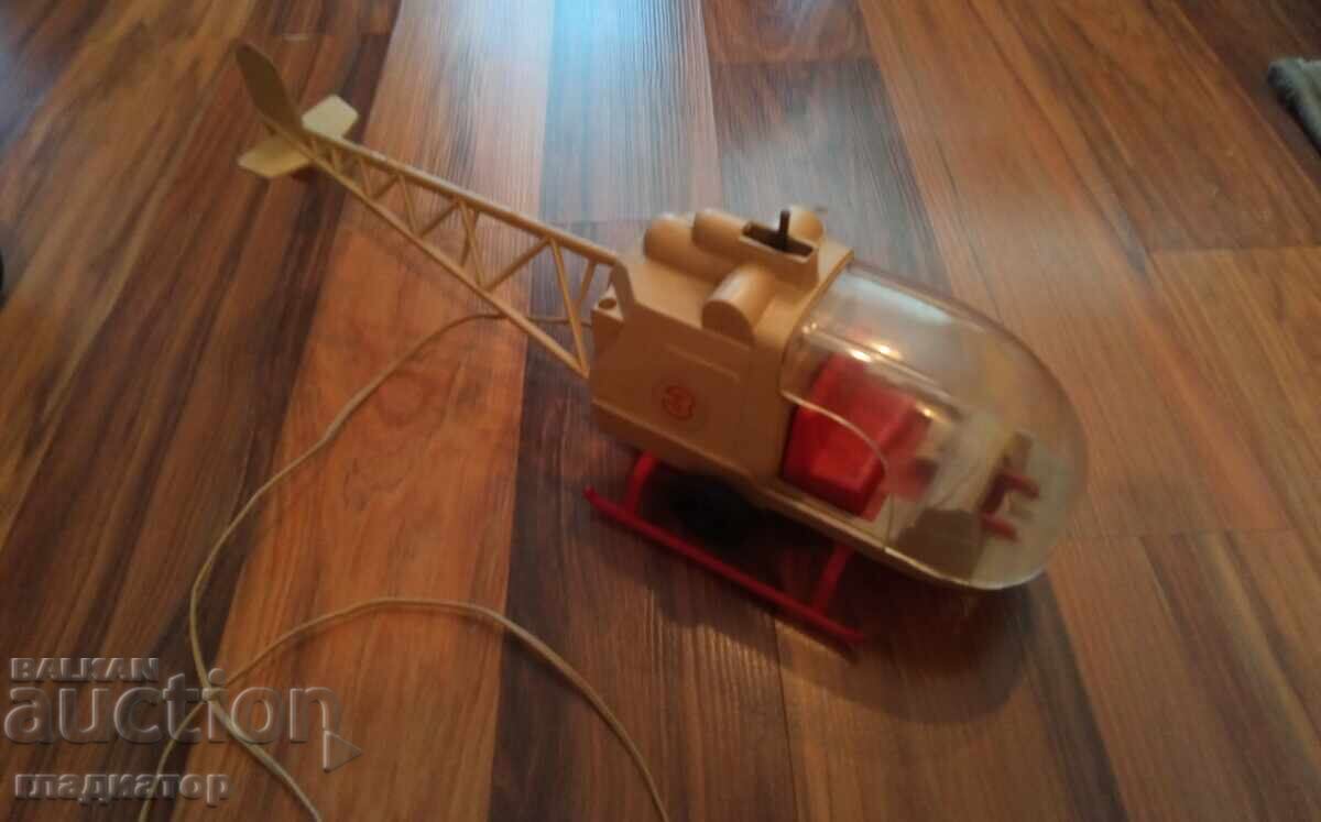 Old Bulgarian socialist helicopter toy