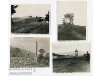 Σύνορα Γιουγκοσλαβία 1933 4 πρωτότυπες φωτογραφίες συνοριοφύλακας φυλάκιο
