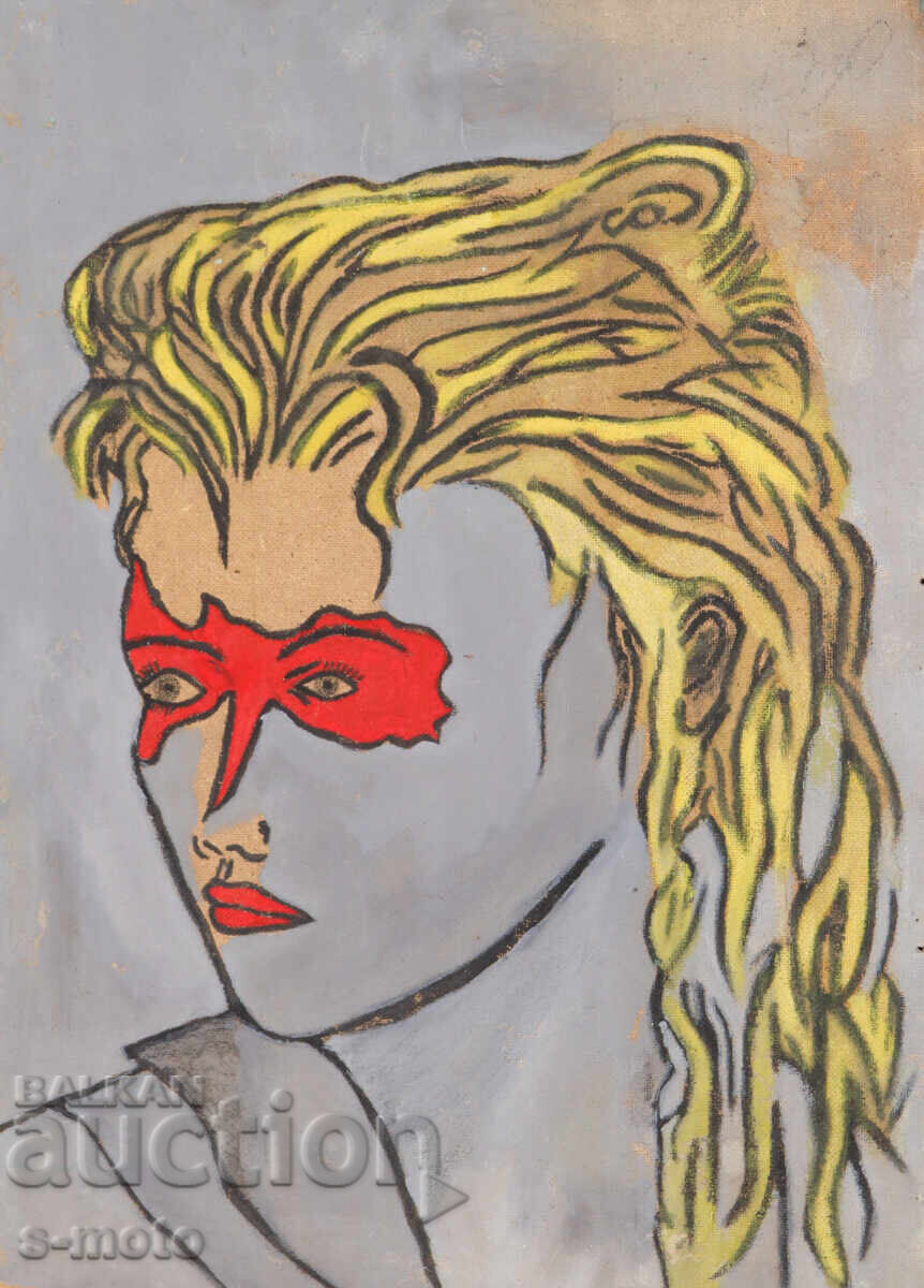 Tablou acrilic portret abstract Tablou acrilic portret abstract