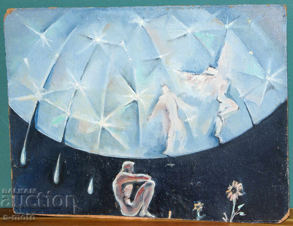 Tablou ulei, compoziție abstractă cu preț € 110.00 | 215.14 BGN Tablou ulei, compoziție abstractă cu preț € 110.00 | 215.14 BGN