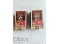 2 pcs. Unopened matchboxes 1940