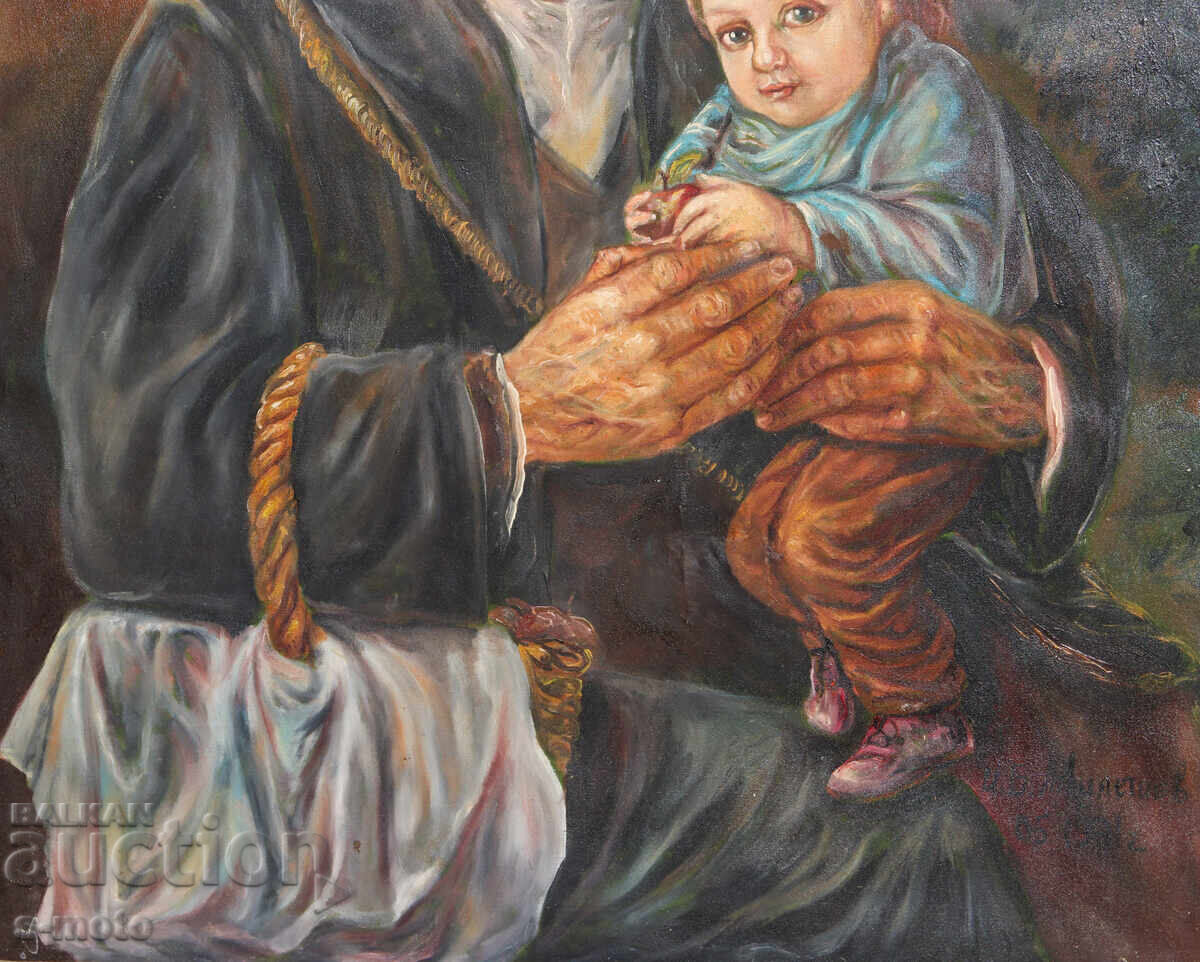 Tablou ulei portret 1991 - 7