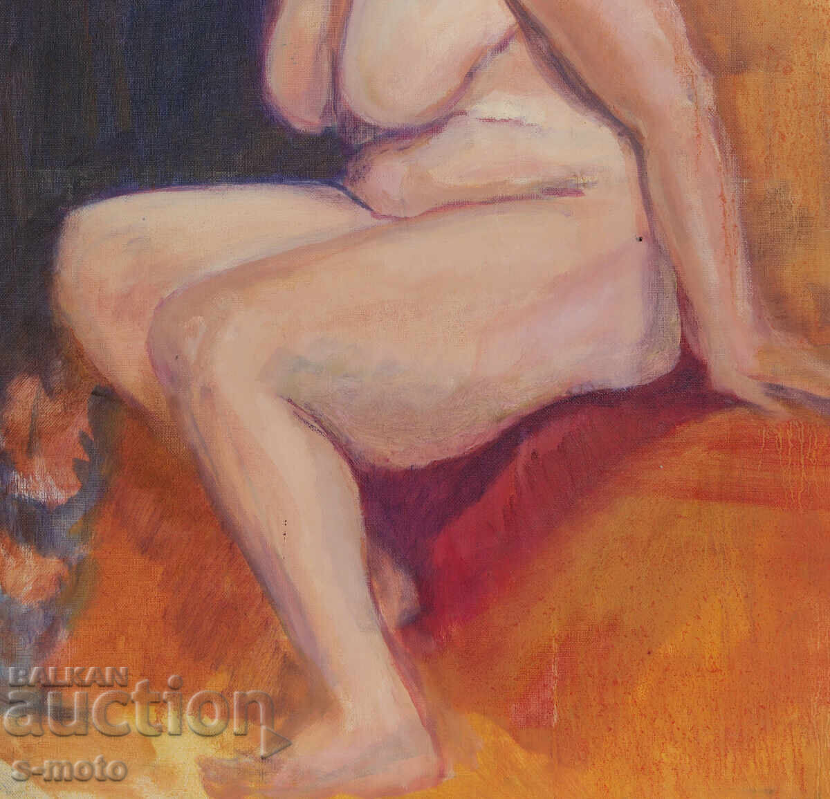 Tablou acril portret corp nud - 5 Tablou acril portret corp nud - 5