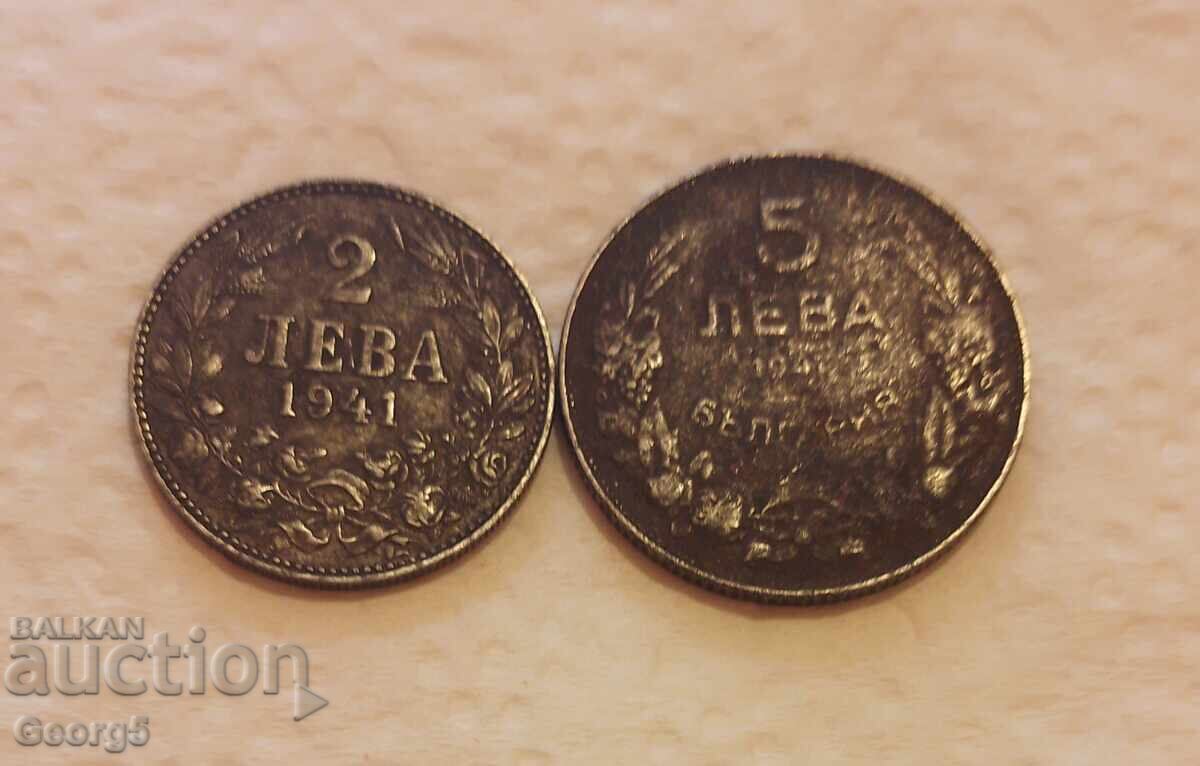 2 and 5 leva 1941