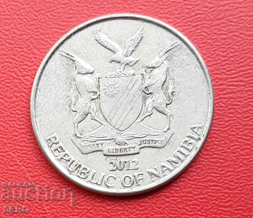 Намибия-10 цента 2012 с цена € 0.26 | 0.51 лв.