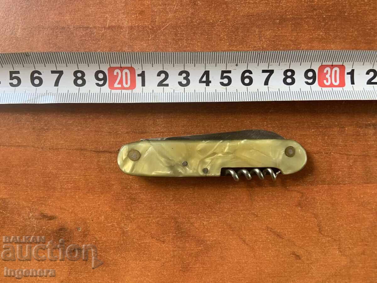 Auction  FOLDING KNIFE, OLD KNIFE, BLADE - P. DENEW GABROVO