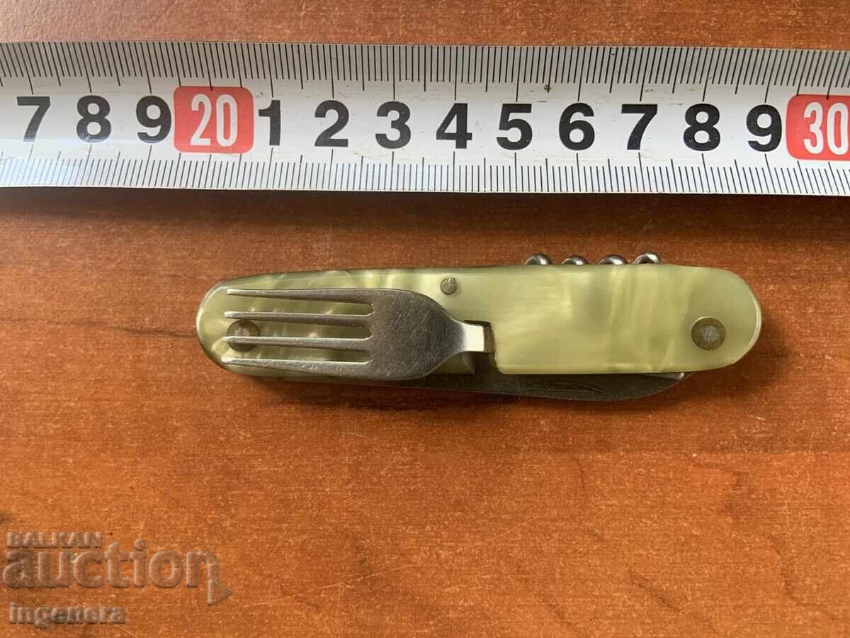 Delivery of FOLDING KNIFE, OLD KNIFE, BLADE - P. DENEW GABROVO