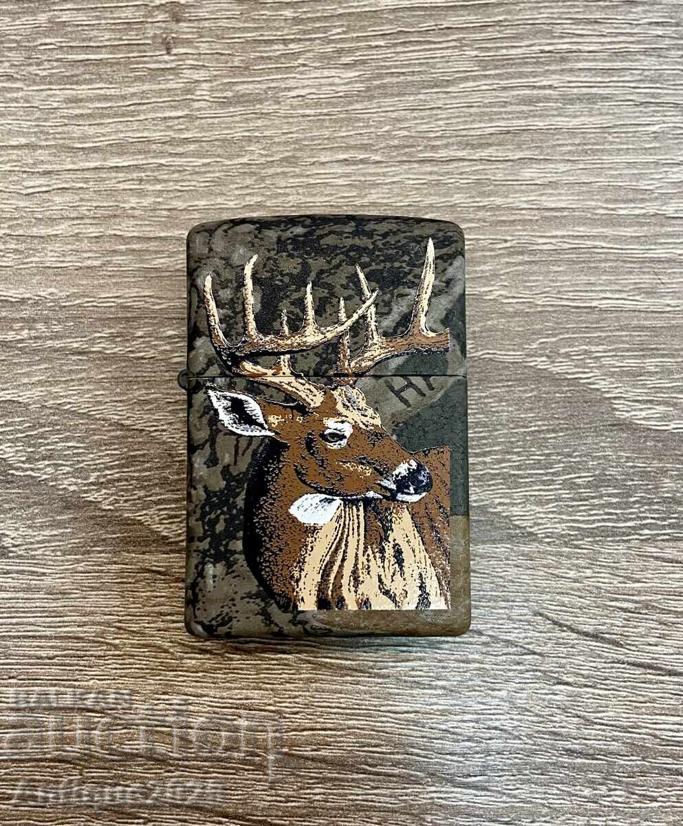 Brichetă originală Zippo Mossy Oak cu cerb Brichetă originală Zippo Mossy Oak cu cerb