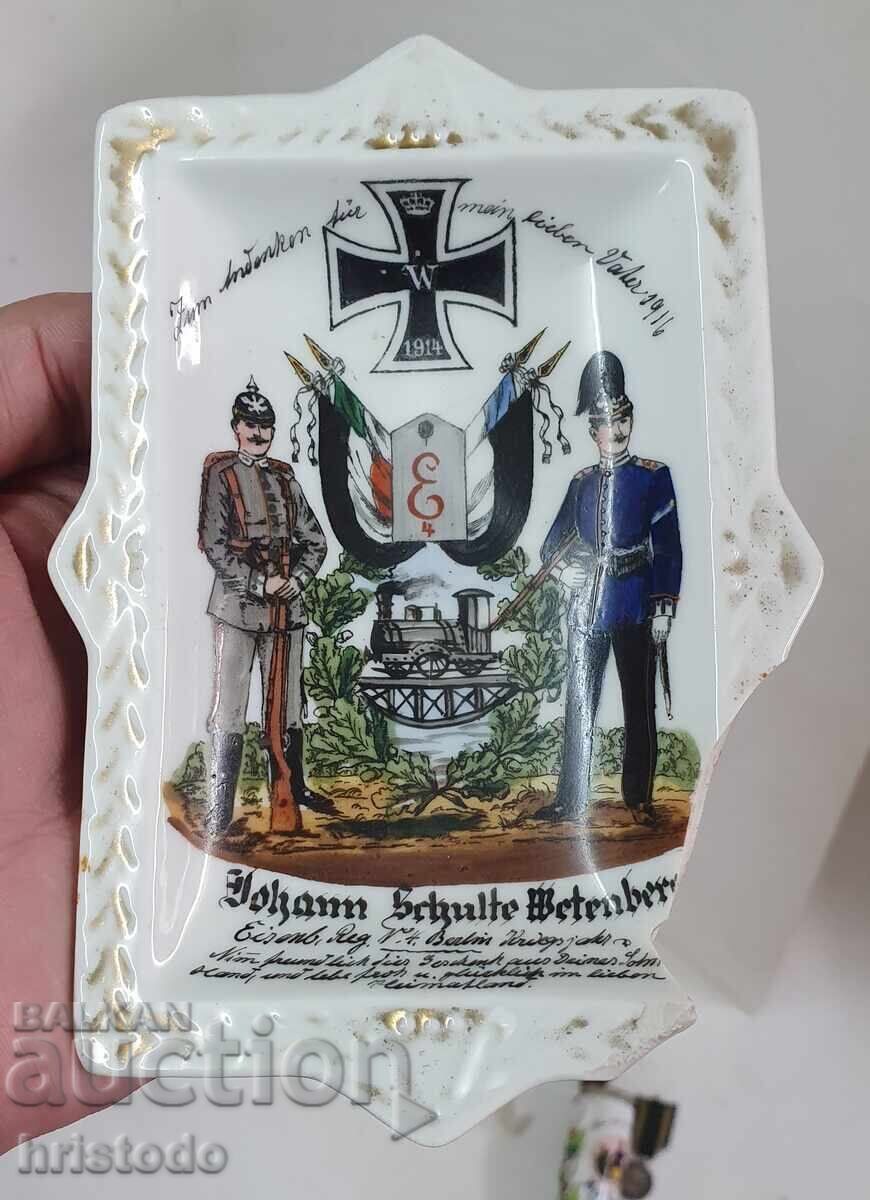 German WWI award plate 1914/16