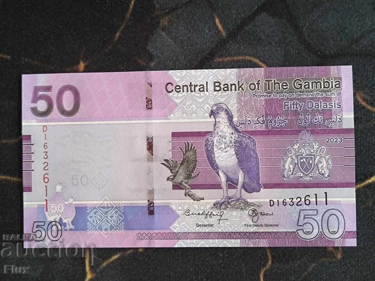 Bancnotă - Gambia - 50 dalasi UNC | 2023