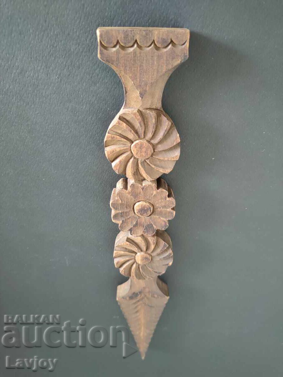 Decorațiune de perete sculptată în lemn (interior) - copie cu preț € 10.00 | 19.56 BGN
