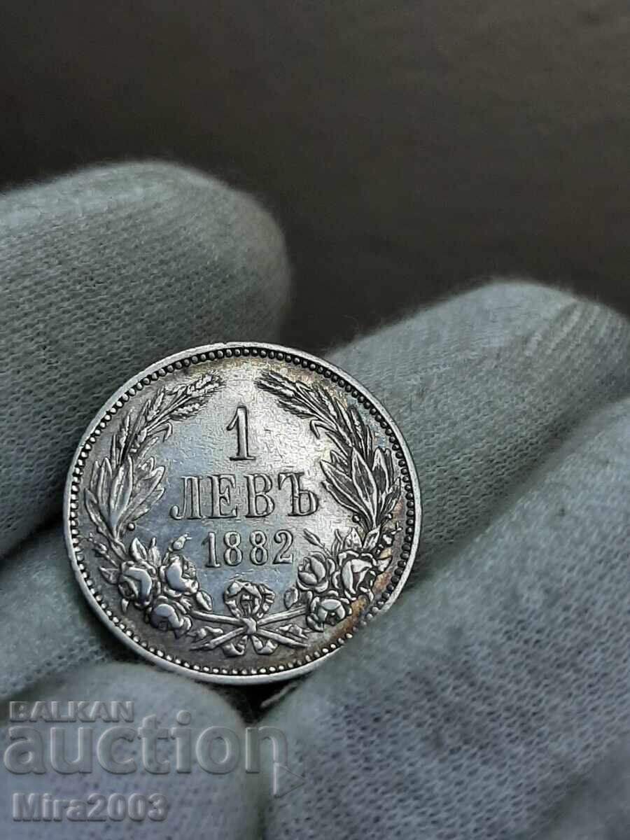 Аукцион 1 лев 1882г. От 0.01 БЗЦ