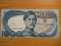 1000 Escudos 1968 - Portugalia ( VF )