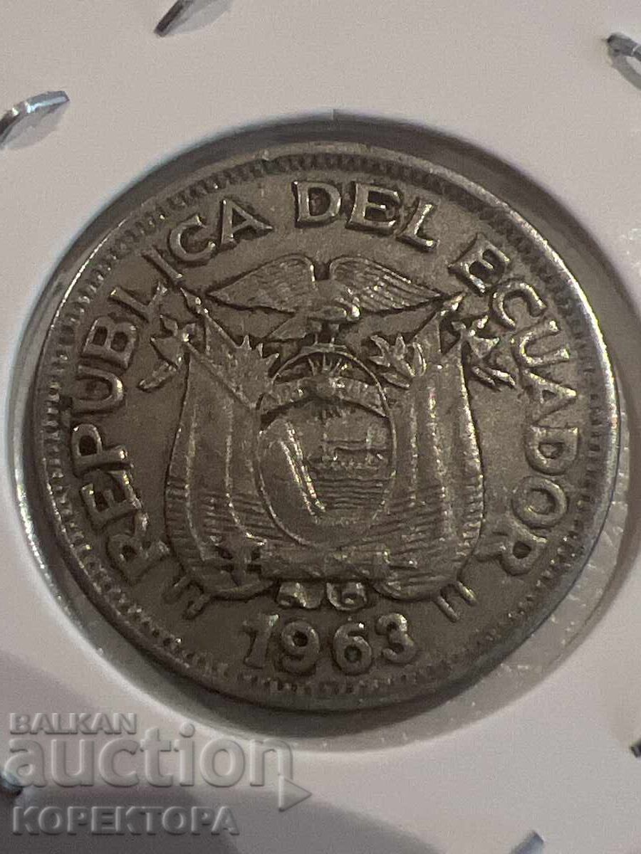 50 CENTAVOS 1963 Ecuador with price € 3.00 | 5.87 BGN