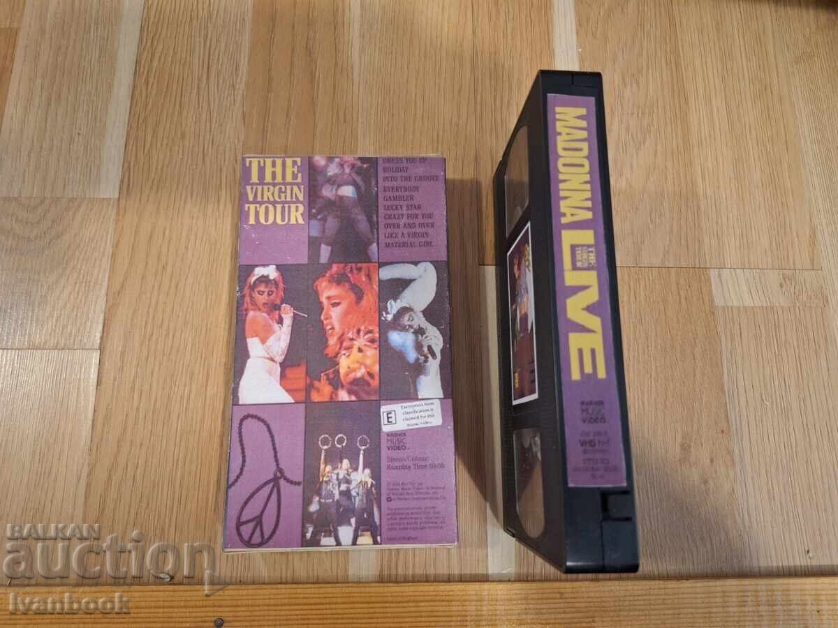 Δημοπρασία Βιντεοκασέτα VHS - Μαντόνα