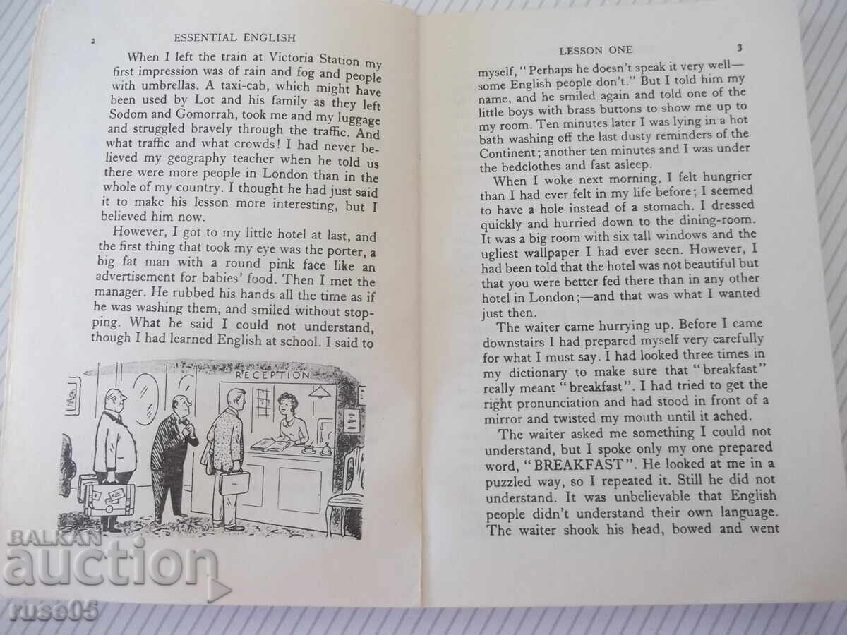 Book "Essential English for students-Book 3-C.Eckersley"-312 pages - 5
