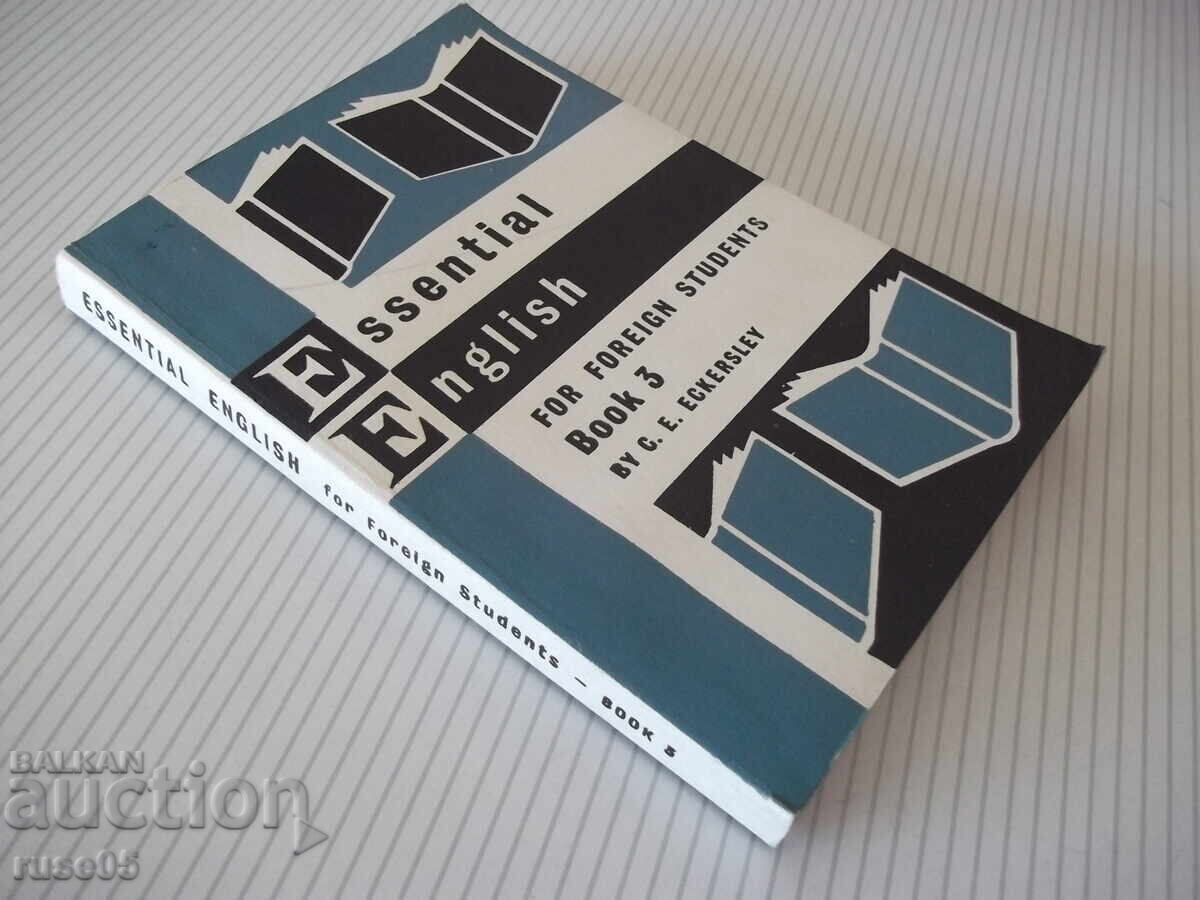 Book "Essential English for students-Book 3-C.Eckersley"-312 pages - 7