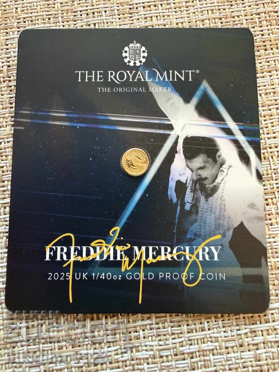 Monedă Freddie Mercury 1/40 oz