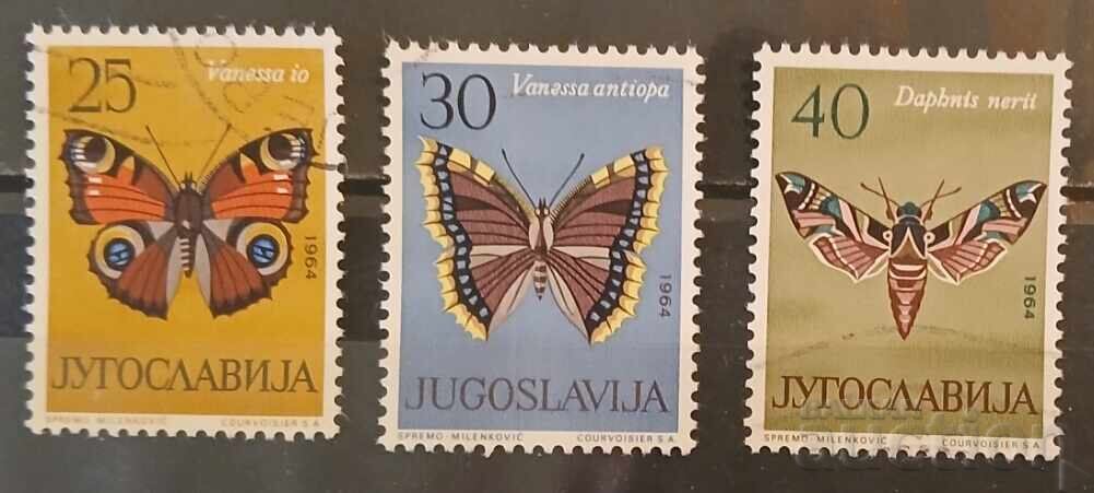 Γιουγκοσλαβία 1964 Φαύνα/Πεταλούδες