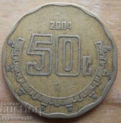 50 centavos 2004 - Mexico 50 centavos 2004 - Mexico