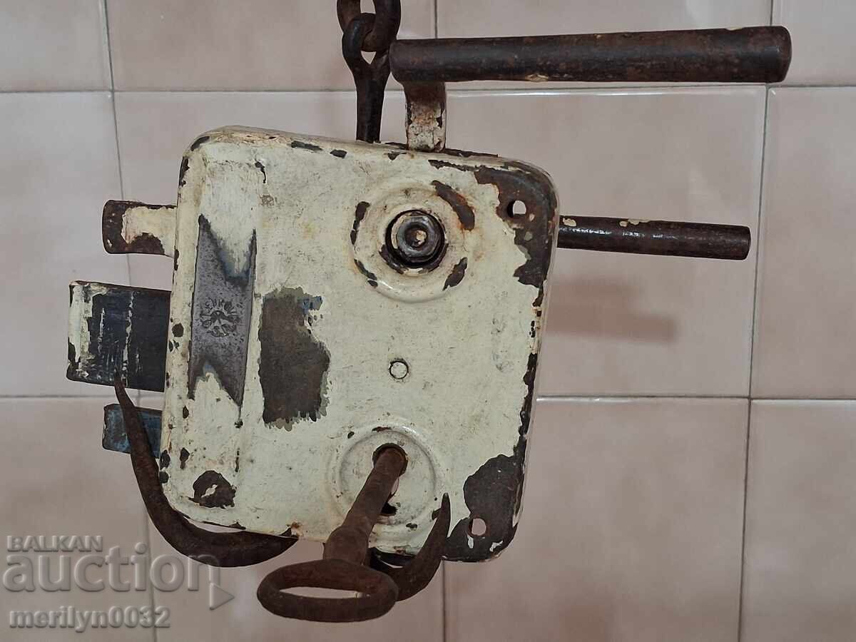 Broască veche fără cheie zăvor anii 30 ai secolului XX FUNCȚIONEAZĂ