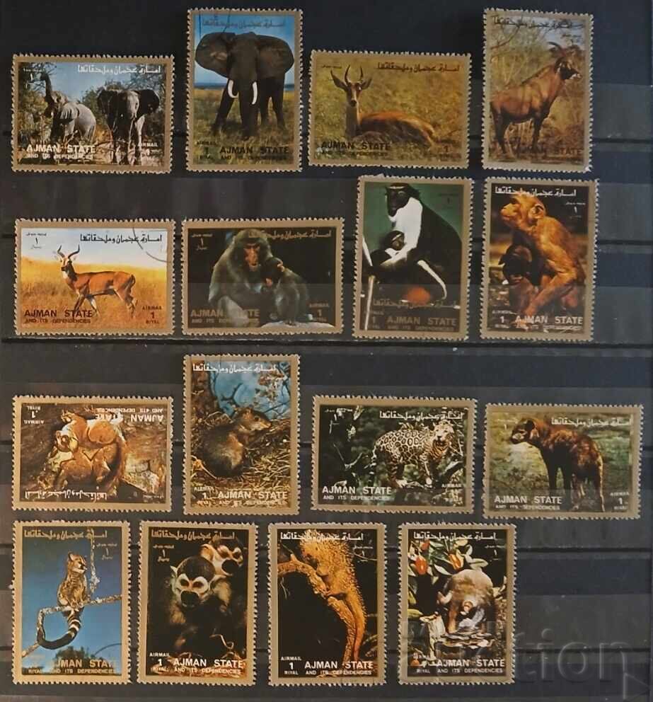 Ajman 1973 Faună Ajman 1973 Faună