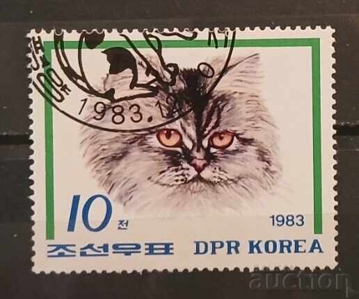 Coreea de Nord 1983 Faună/Pisici