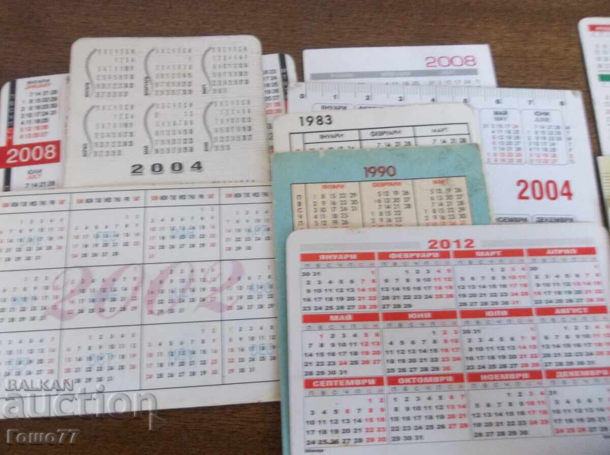 Calendars - 7