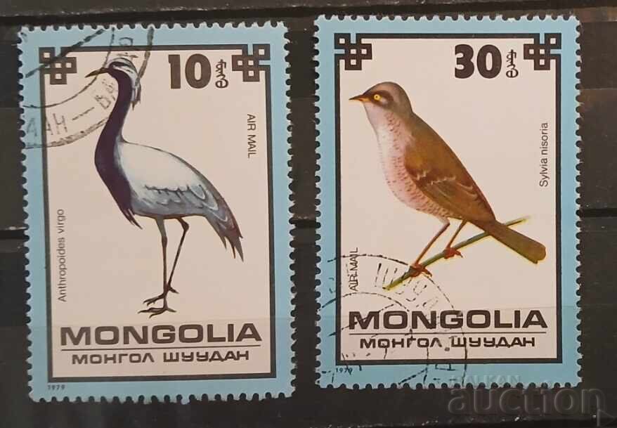 Mongolia 1979 Faună/Păsări
